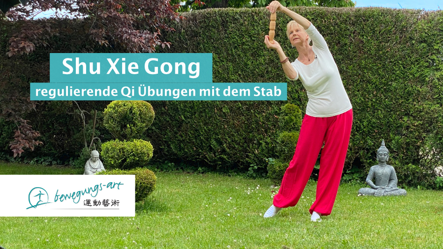 Shu Xie Gong - regulierende Qi Übung mit dem Stab 16-9 cover