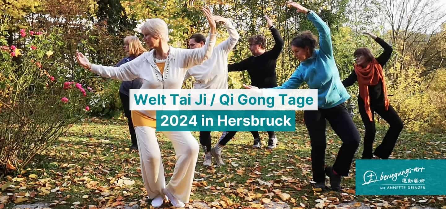Welt Taiji & Qigong Tag „Achtsames Gehen , den Atem beobachten“